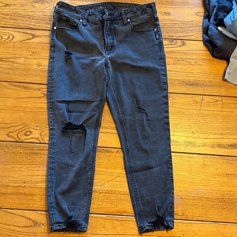 Silver Jeans Co. Charcoal Denim